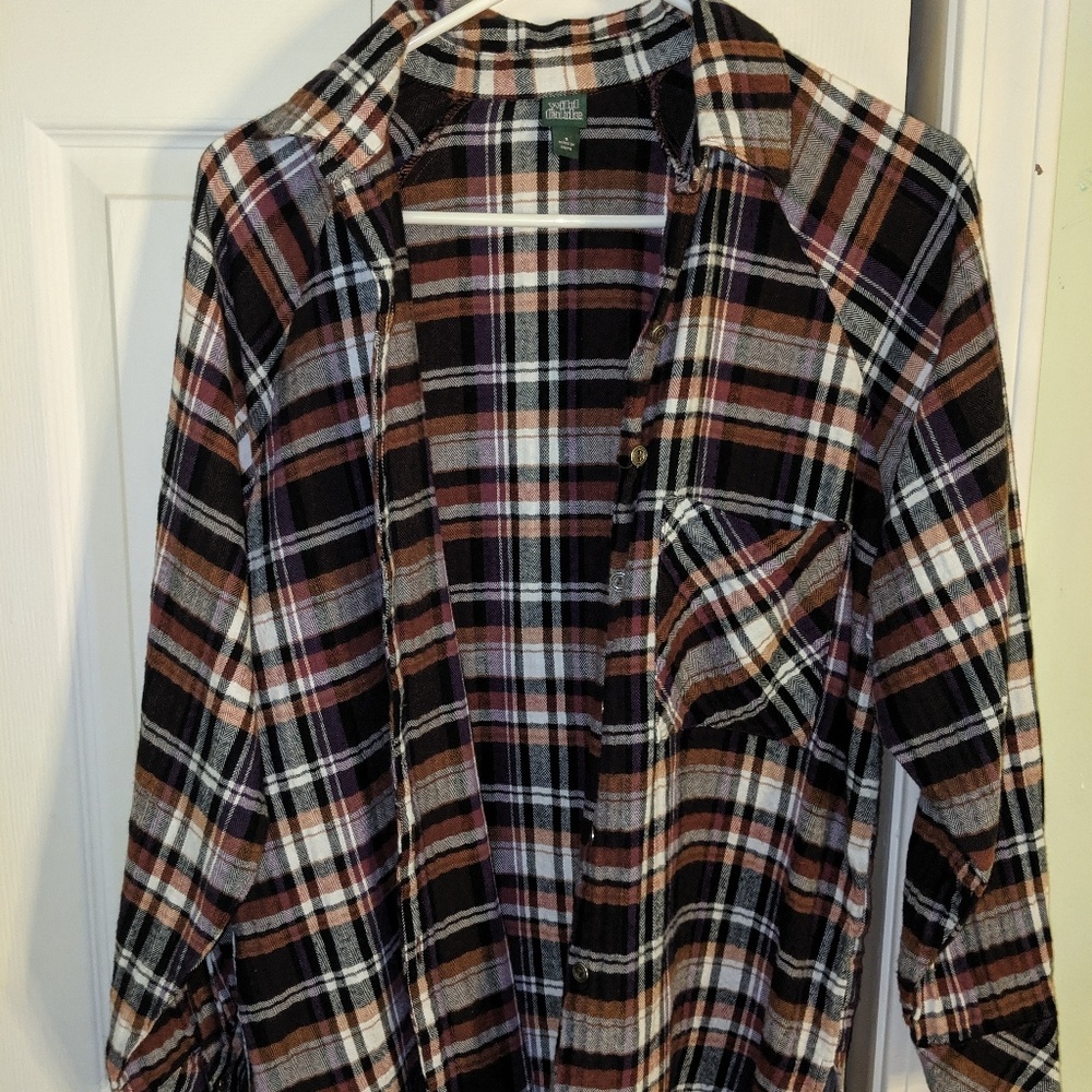 Oversized flannel
